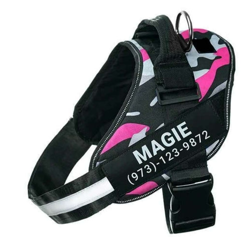 PawSecure™ – Custom No-Pull Dog Harness with Reflective Patch