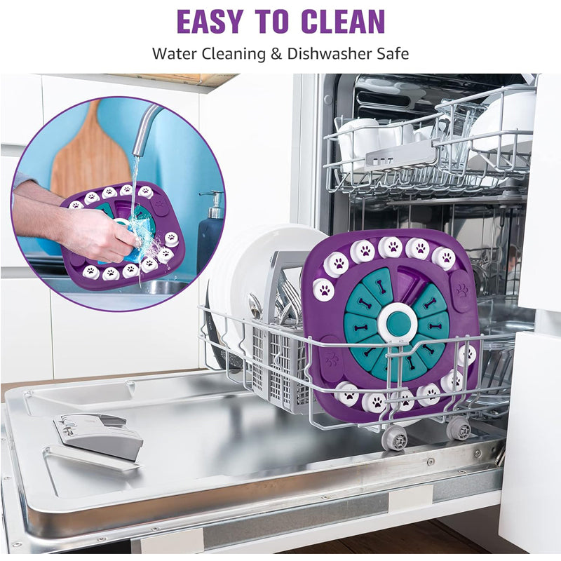 Dog Puzzle Toys, Interactive Treat Puzzle Dog Enrichment Toys For