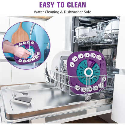 Dog Puzzle Toys, Interactive Treat Puzzle Dog Enrichment Toys For