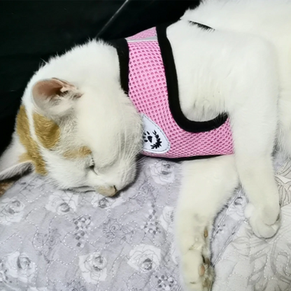 Cat Dog Pet Harness Adjustable Control Vest Dogs Reflective S M L XL