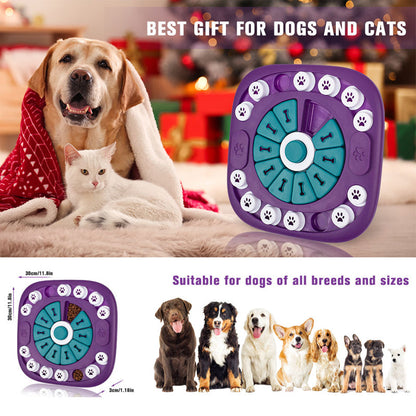 Dog Puzzle Toys, Interactive Treat Puzzle Dog Enrichment Toys For